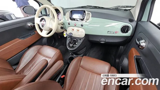 Fiat 500 — интерьер
