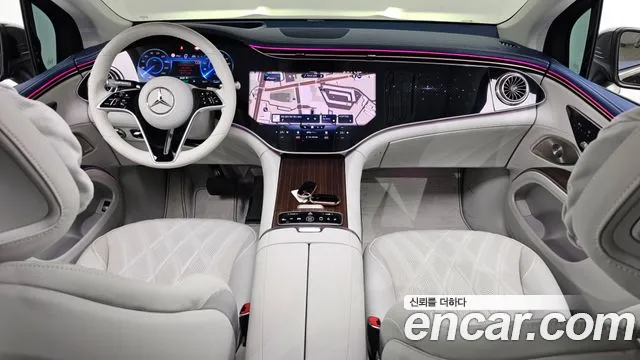 Mercedes-Benz EQS — интерьер