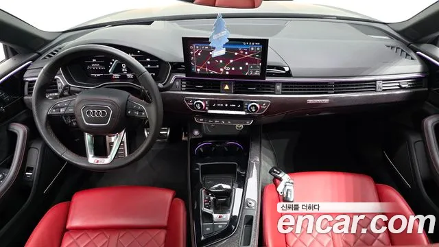 Audi S5 — интерьер