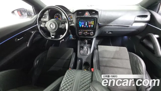 Volkswagen Scirocco — интерьер