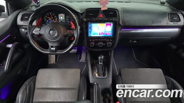 Volkswagen Scirocco — интерьер