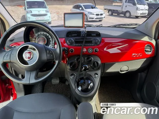 Fiat 500 — интерьер