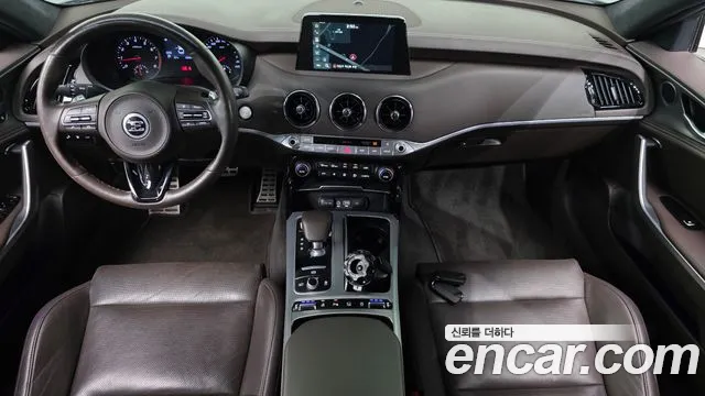 Kia Stinger — интерьер