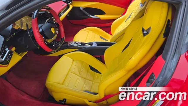 Ferrari 296 — интерьер
