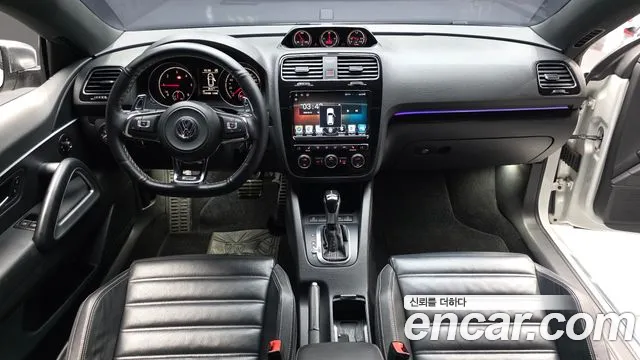 Volkswagen Scirocco — интерьер