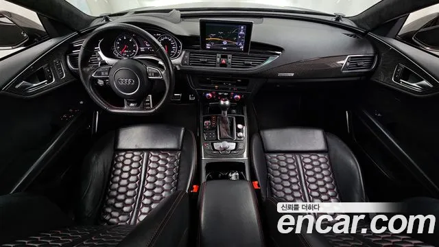 Audi RS7 — интерьер
