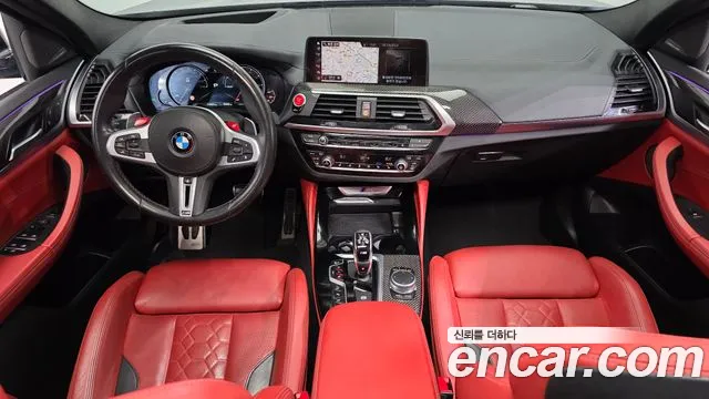 BMW X4M — интерьер