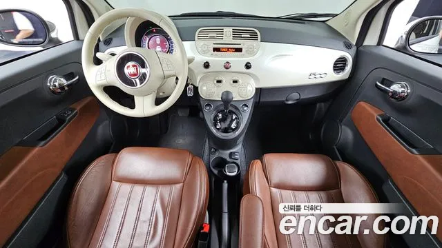 Fiat 500 — интерьер