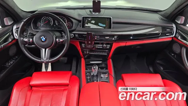 BMW X6 M — интерьер