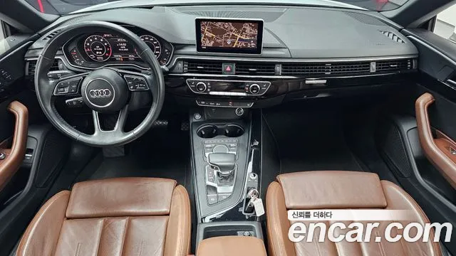 Audi A5 — интерьер