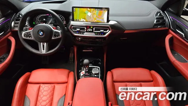BMW X4M — интерьер