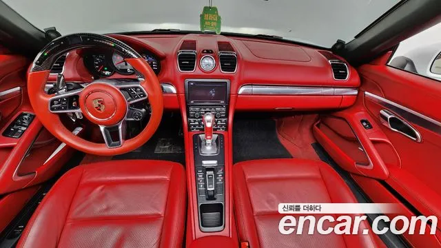 Porsche Boxster — интерьер