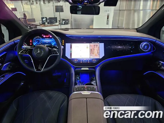 Mercedes-Benz EQS — интерьер