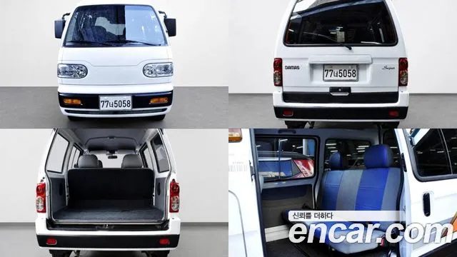 Chevrolet Korea Damas — экстерьер