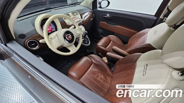 Fiat 500 — интерьер
