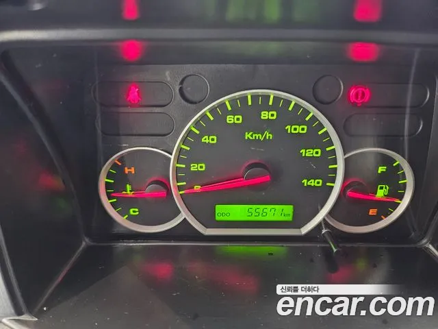 Chevrolet Korea Damas — интерьер