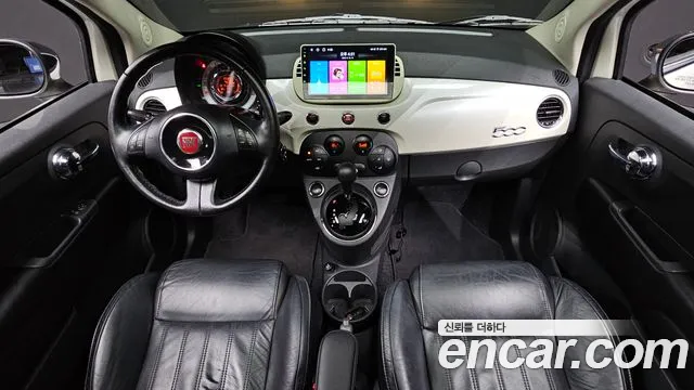 Fiat 500 — интерьер