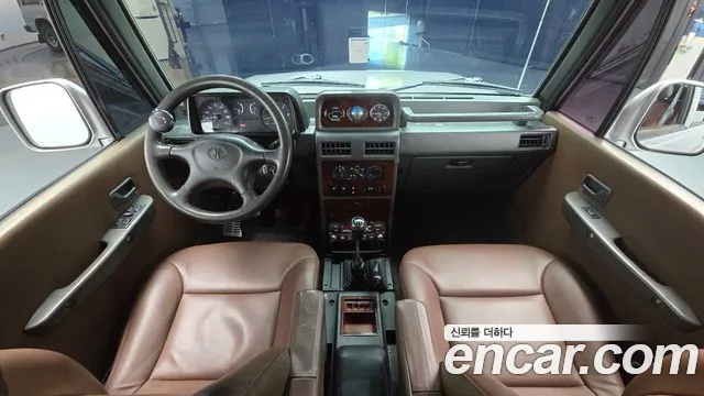 Hyundai Galloper — интерьер