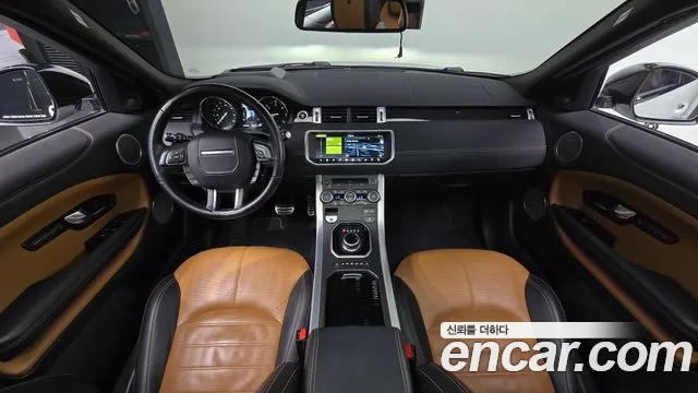 Land Rover Range Rover Evoque — интерьер