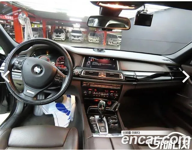 BMW 7 серия — интерьер