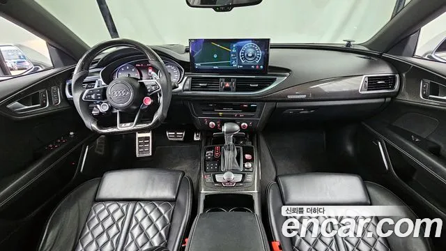 Audi S7 — интерьер