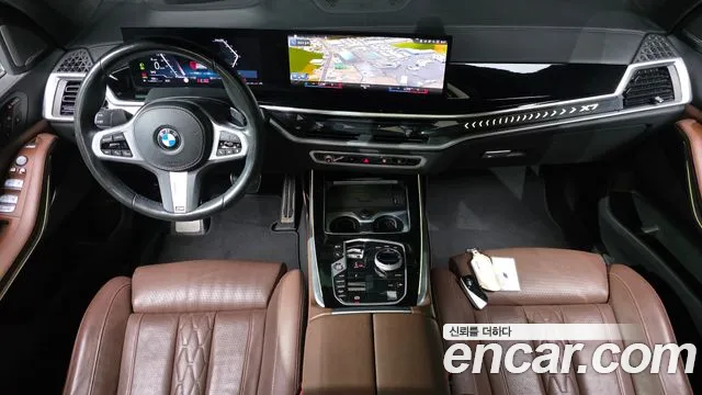 BMW X7 — интерьер