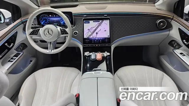 Mercedes-Benz EQE — интерьер