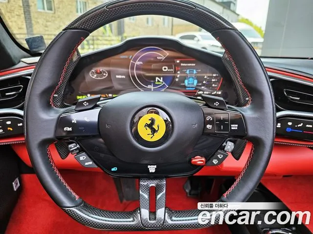 Ferrari 296 — интерьер