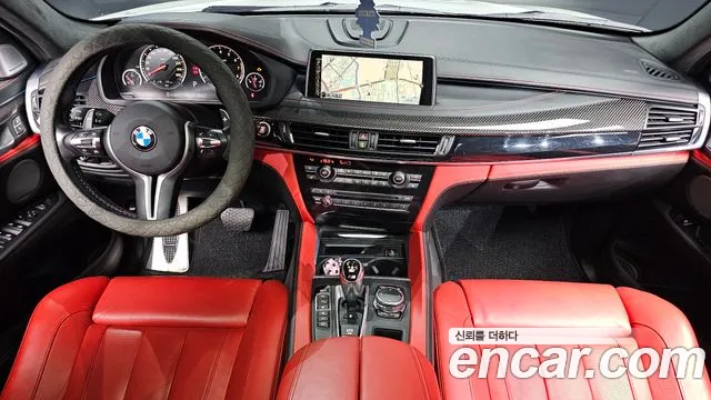 BMW X6 M — интерьер