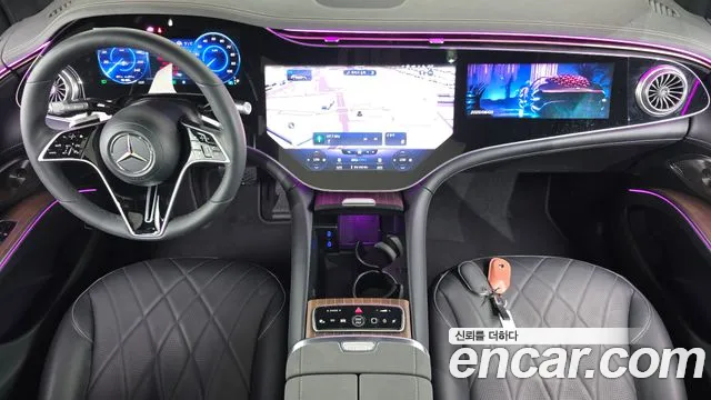 Mercedes-Benz EQS — интерьер