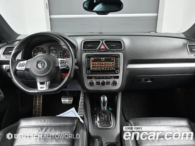 Volkswagen Scirocco — интерьер