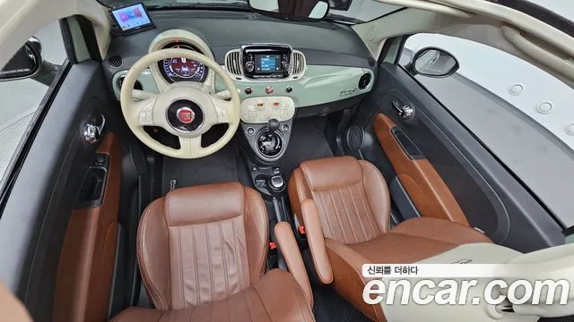 Fiat 500 — интерьер