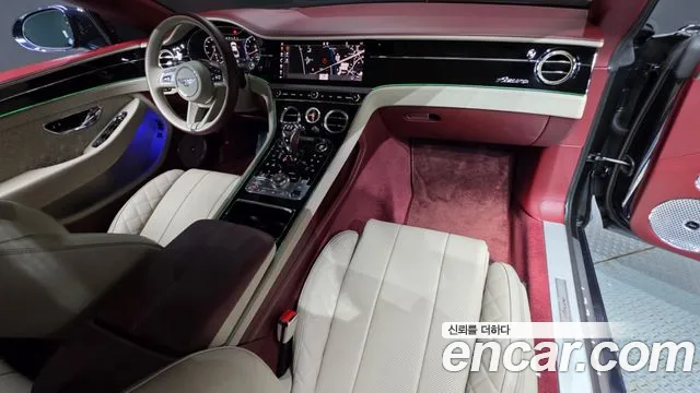 Bentley Continental — интерьер