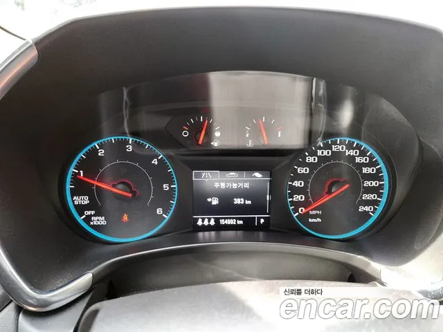 Chevrolet Korea Equinox — интерьер