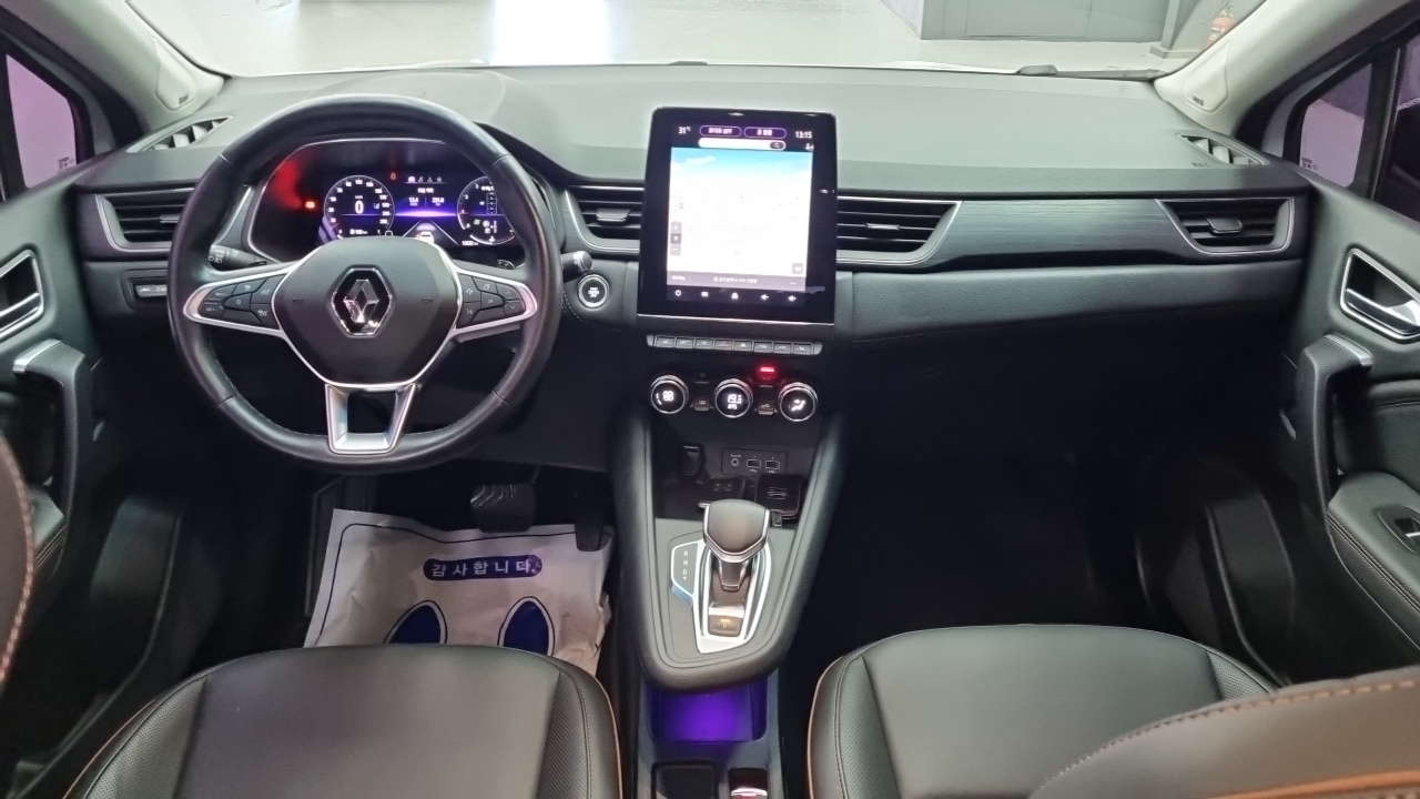 Renault Korea Captur — интерьер