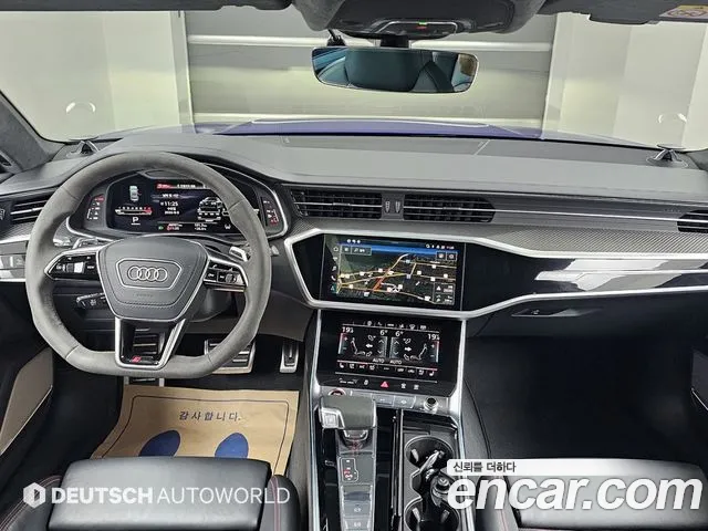 Audi RS7 — интерьер