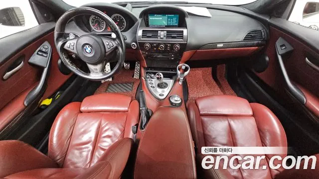 BMW M6 — интерьер