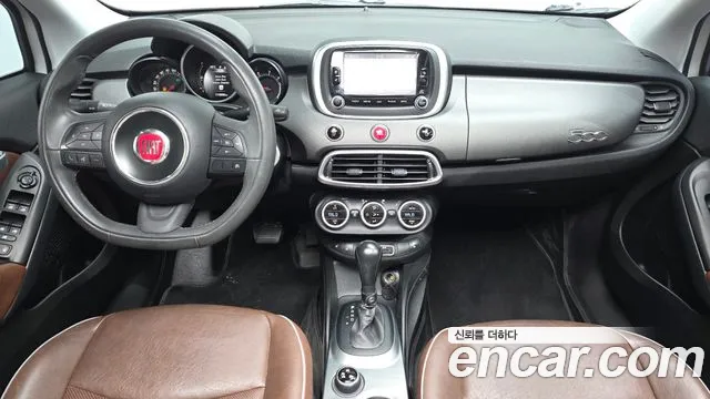 Fiat 500X — интерьер