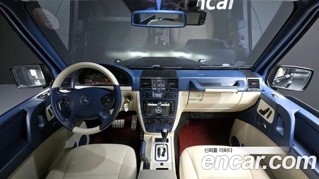 Mercedes-Benz G-класс — интерьер