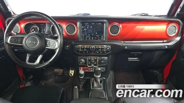Jeep Gladiator — интерьер