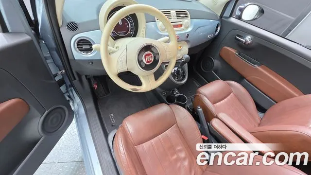 Fiat 500 — интерьер
