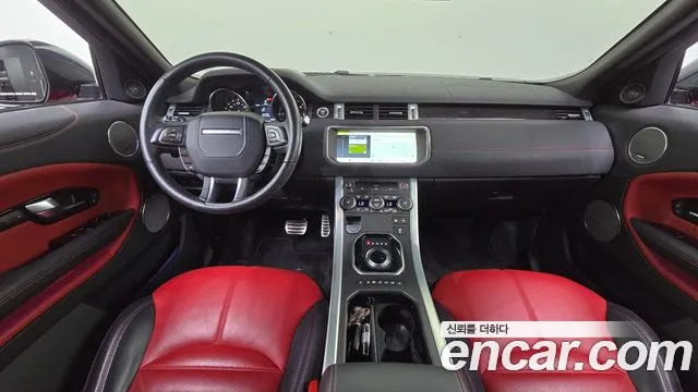Land Rover Range Rover Evoque — интерьер