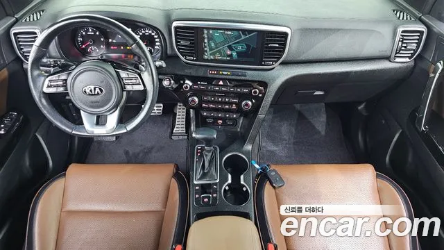 Kia Sportage — интерьер