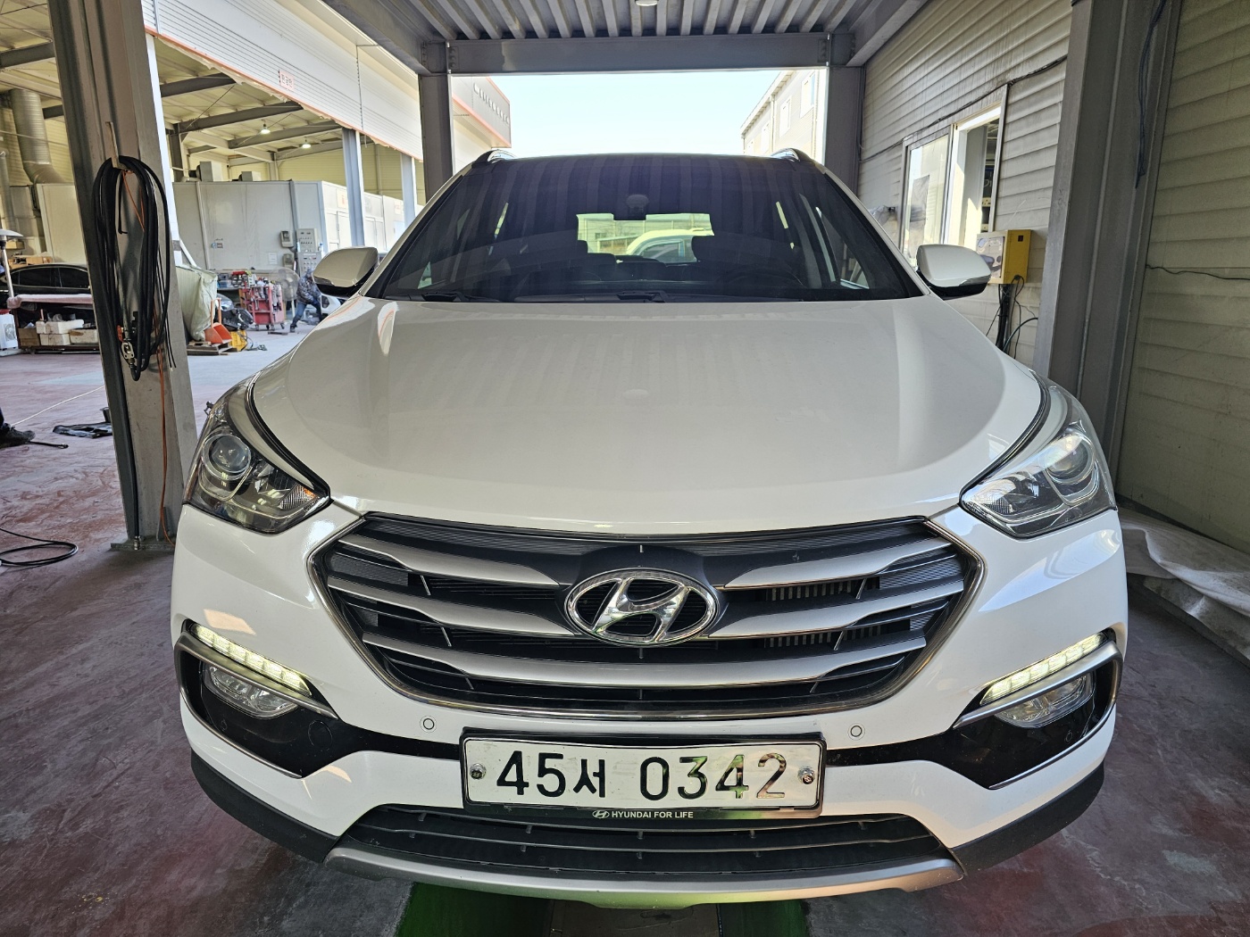 Hyundai Santafe 2017 — фото осмотра 1