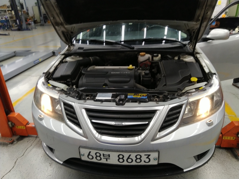Saab 9-3 2008 — фото осмотра 1