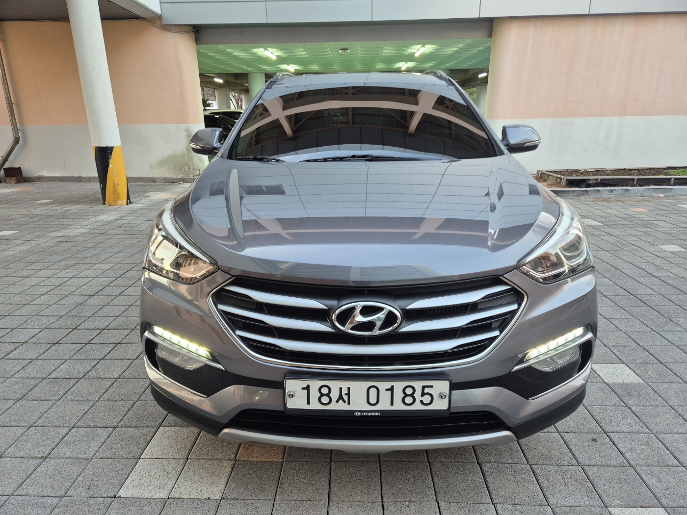 Hyundai Santafe 2016 — фото осмотра 1