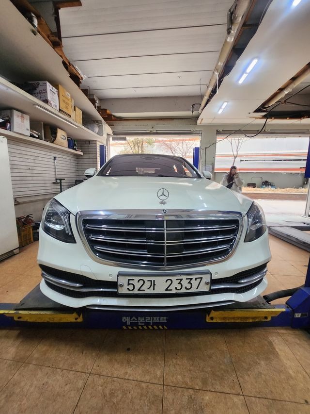 Mercedes-Benz S-Class 2018 — фото осмотра 1