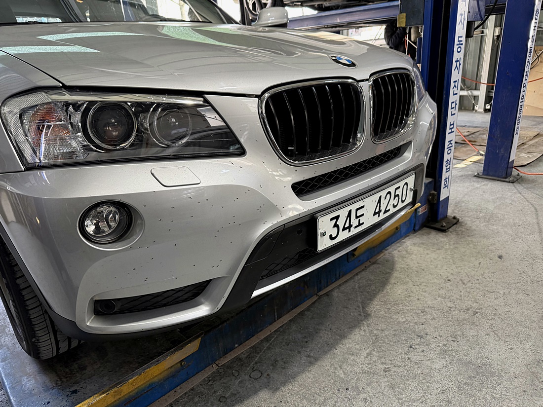 BMW X3 2012 — фото осмотра 1