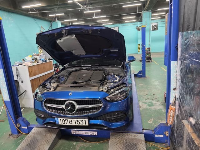 Mercedes-Benz C-Class 2022 — фото осмотра 1
