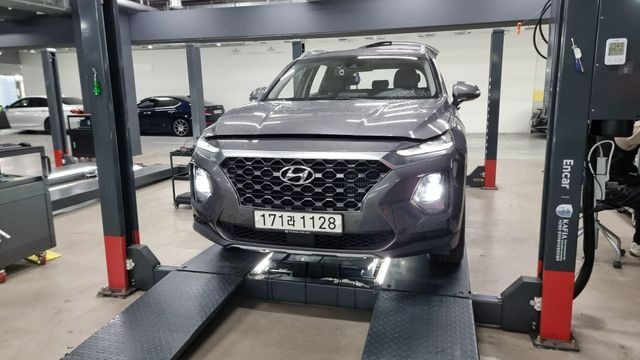 Hyundai Santafe 2020 — фото осмотра 1